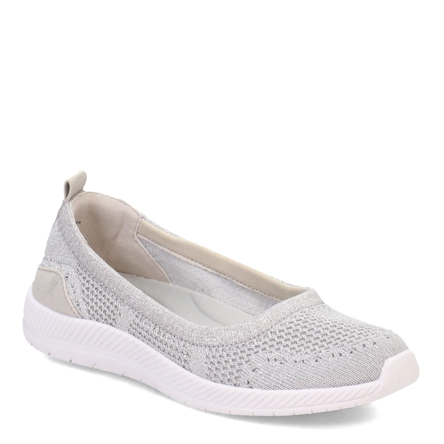 Walking*Easy Spirit Women's , Glitz 2 Slip-On Silver