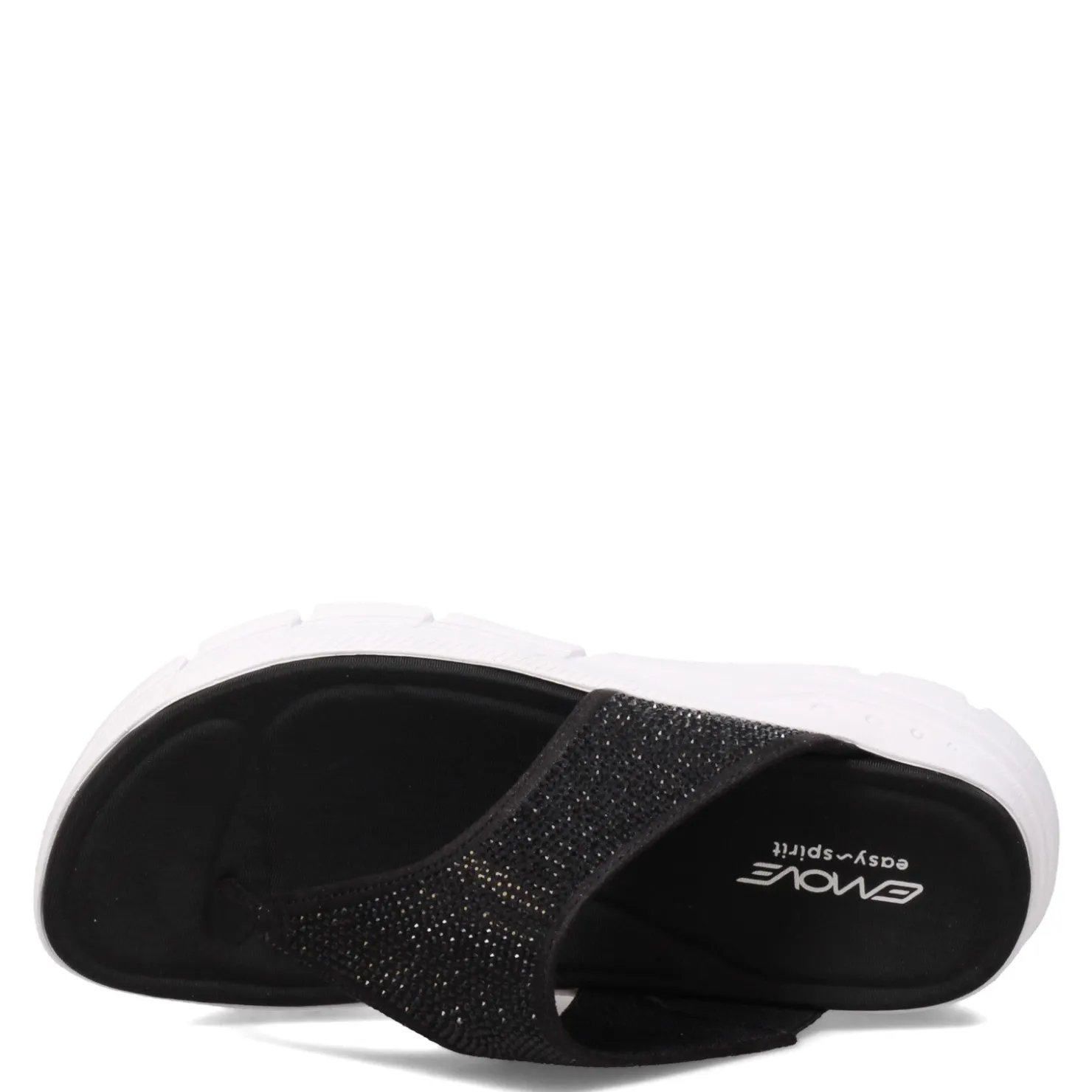Flip Flops*Easy Spirit Women's , Moon Emove Sandal Black