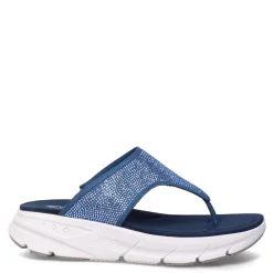 Flip Flops*Easy Spirit Women's , Moon Emove Sandal Dark Blue