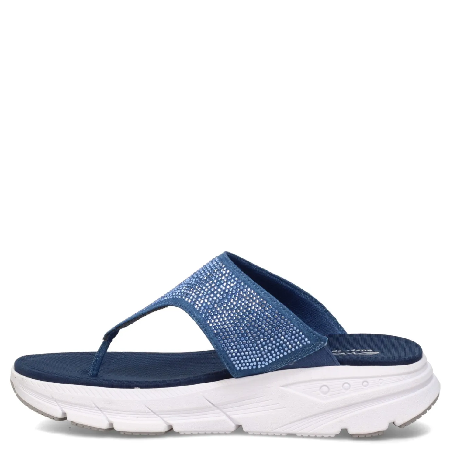 Flip Flops*Easy Spirit Women's , Moon Emove Sandal Dark Blue