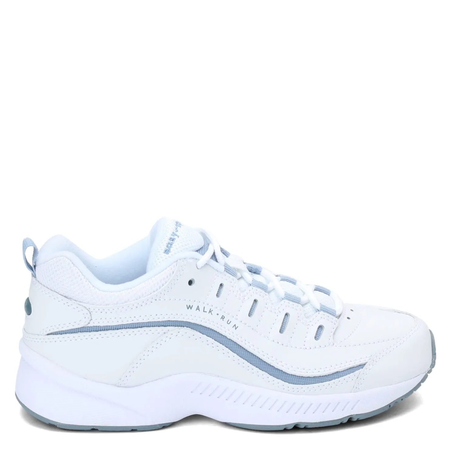 Walking*Easy Spirit Women's , Romy Walking Shoe White Lt Blue