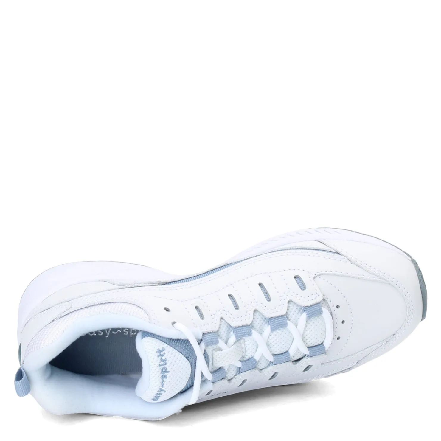 Walking*Easy Spirit Women's , Romy Walking Shoe White Lt Blue