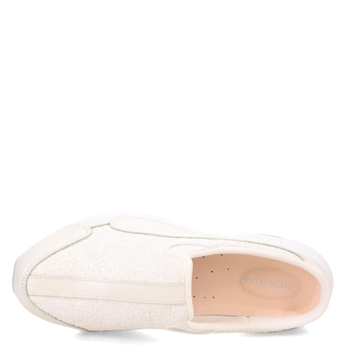 Walking*Easy Spirit Women's , Traveltime Classic Clog Ivory Multi Textured