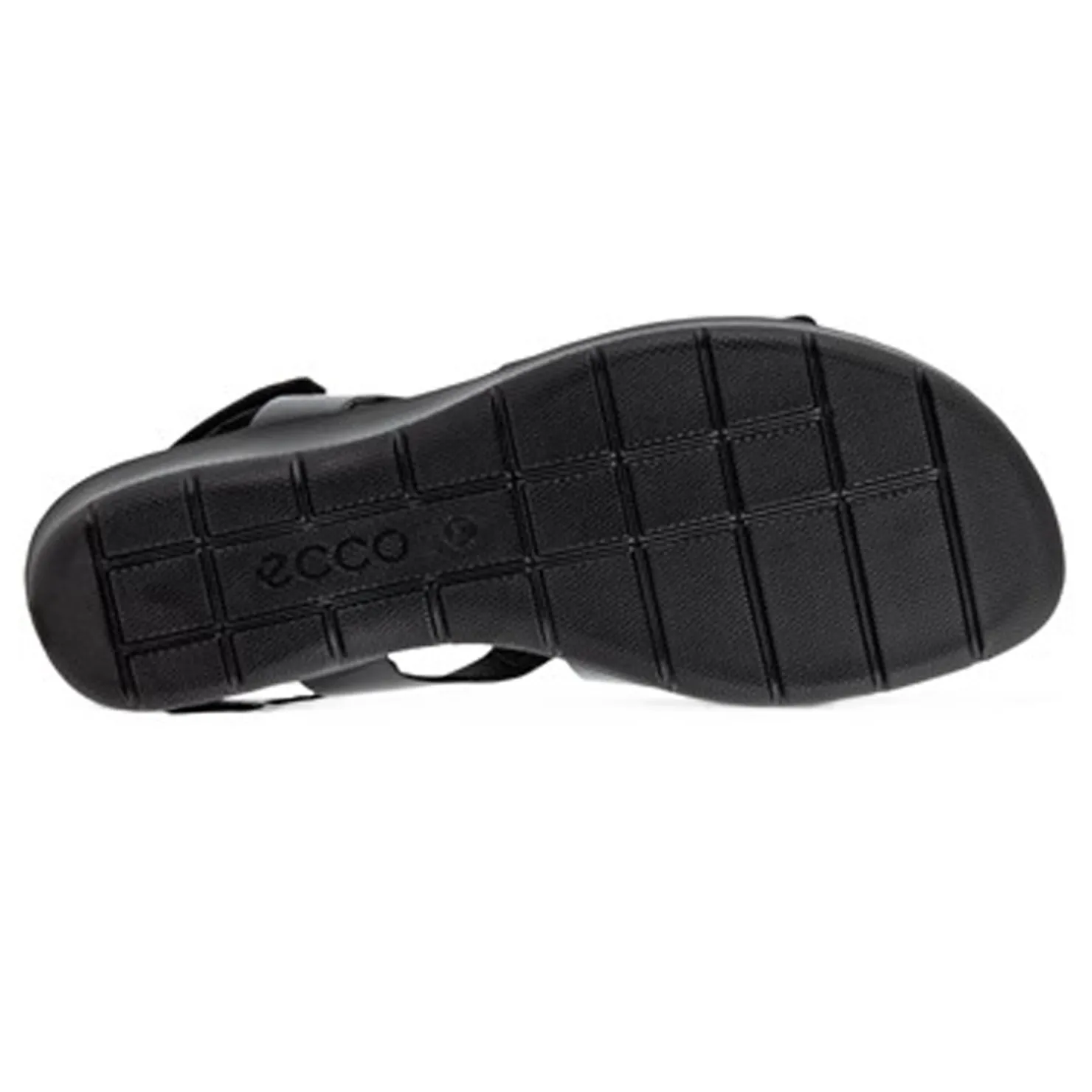 Wedges*ECCO Women's , Felicia Cross Sandal Black