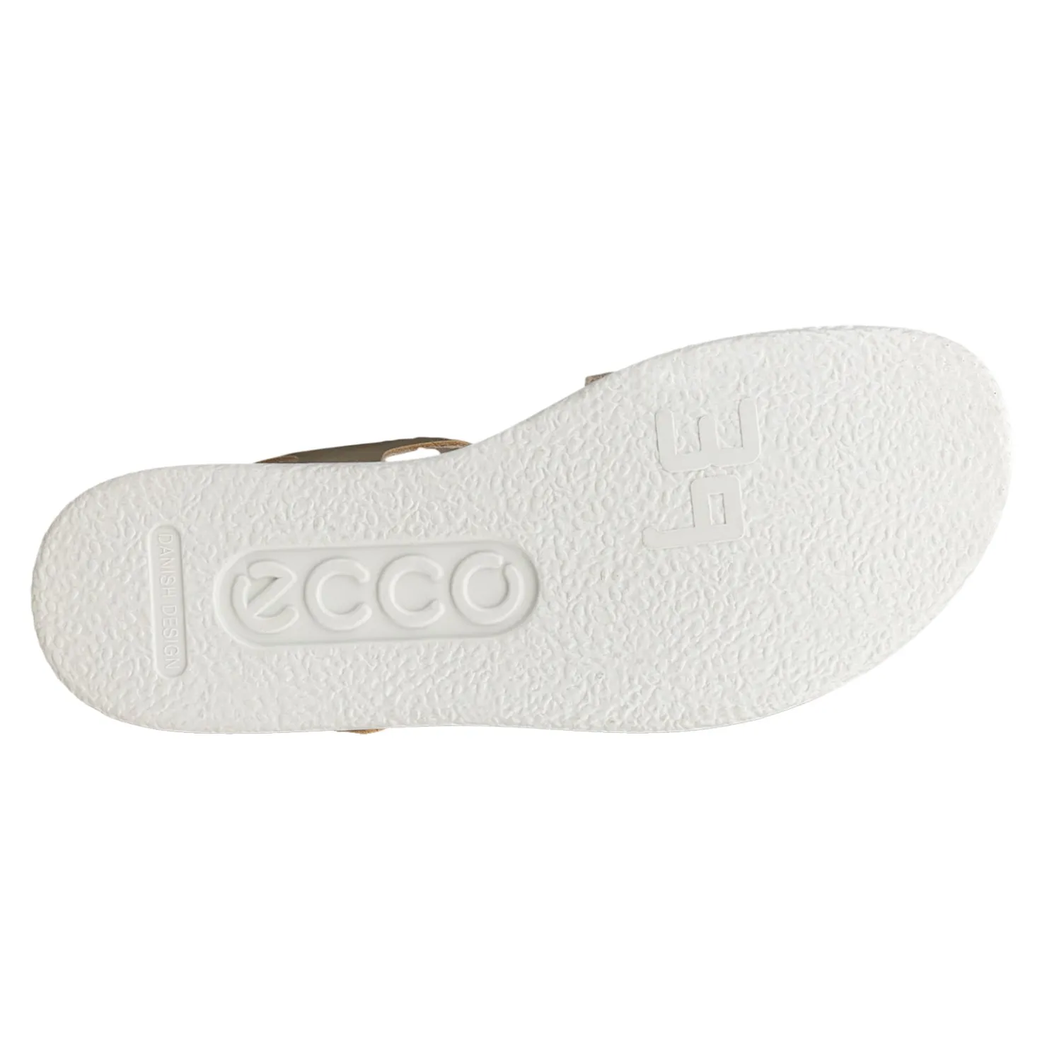 Footbed Sandals*ECCO Women's , Flowt 2 Band Sandal Gold White