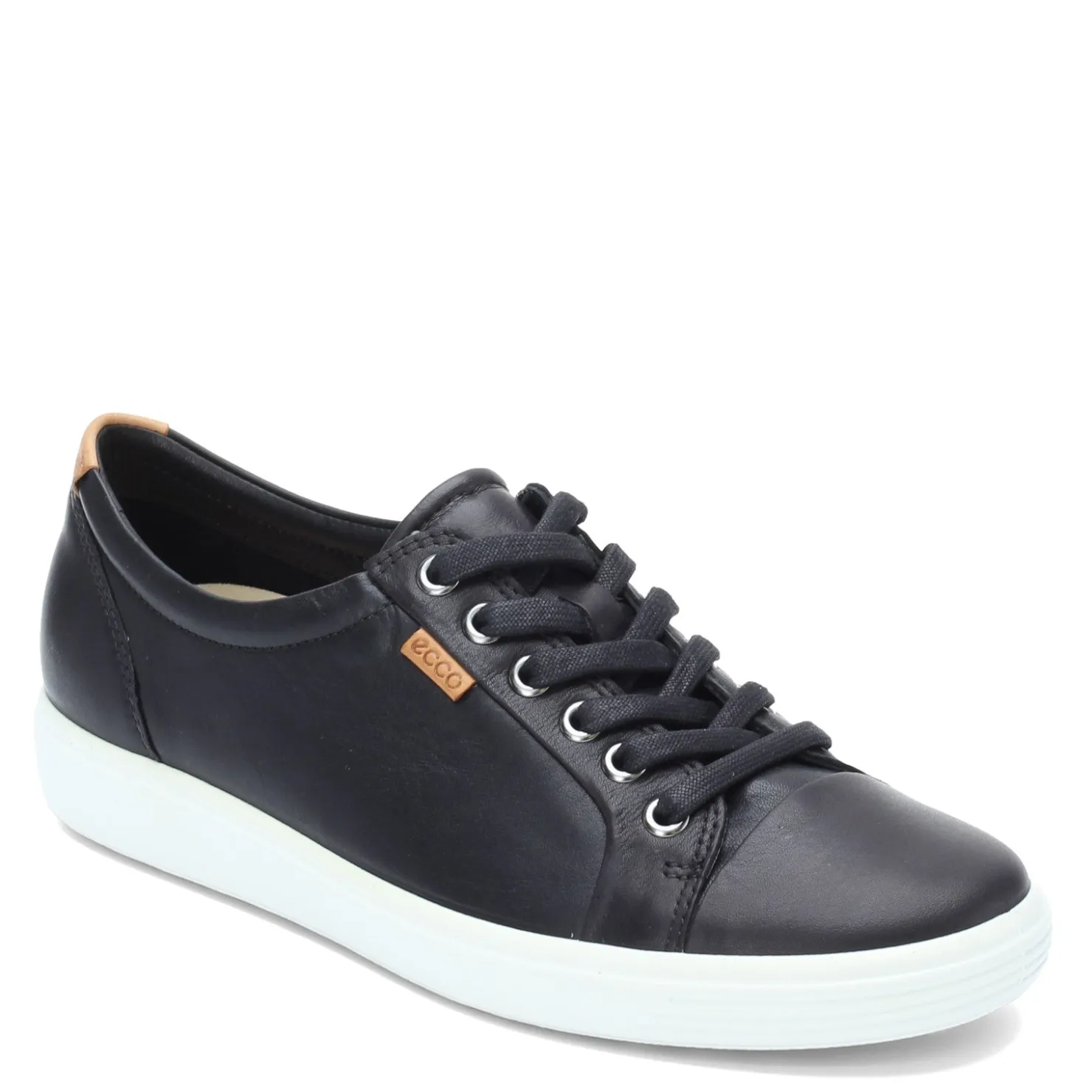 Fashion & Street*ECCO Women's , Soft 7 Lace up Shoe Black