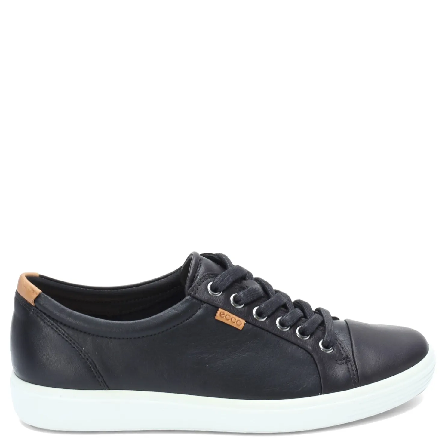 Fashion & Street*ECCO Women's , Soft 7 Lace up Shoe Black