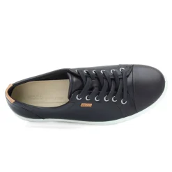 Fashion & Street*ECCO Women's , Soft 7 Lace up Shoe Black