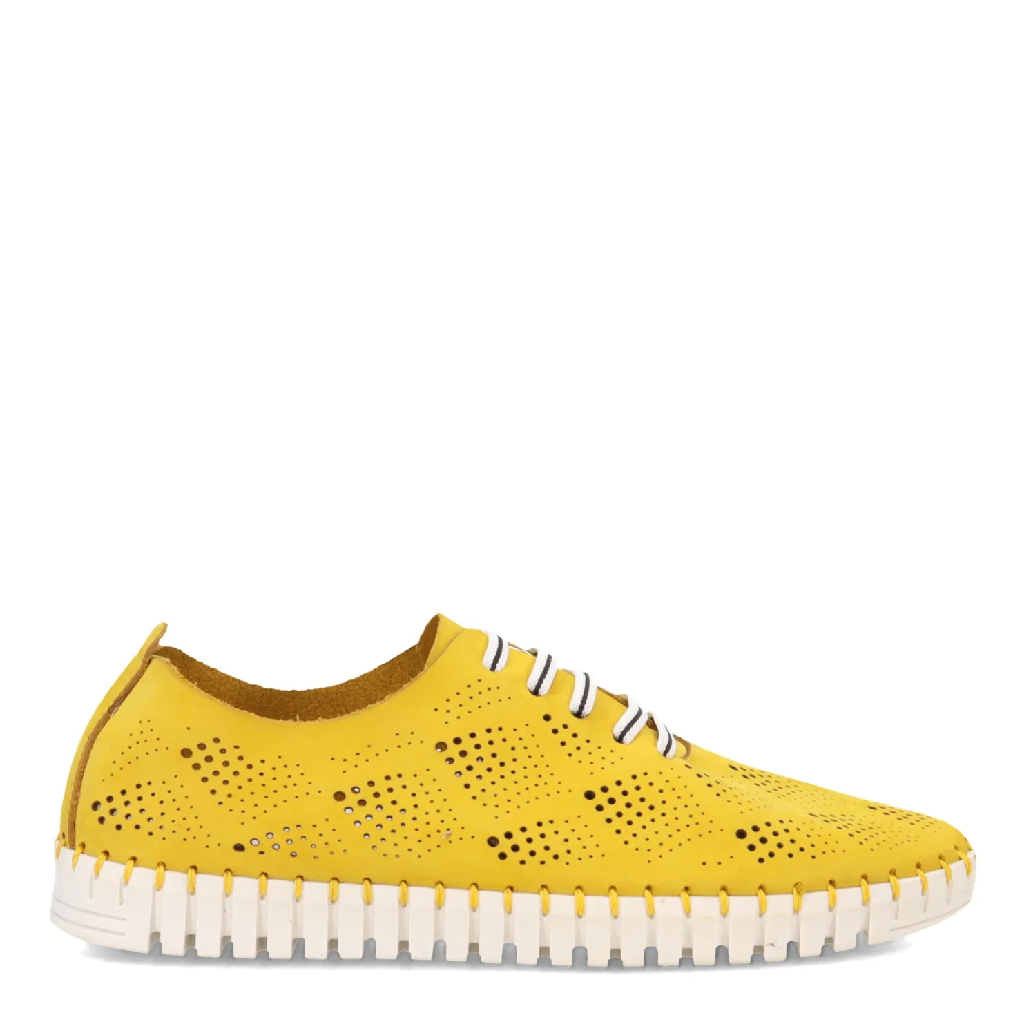 Fashion & Street*Eric Michael Women's , Annie Sneaker Yellow