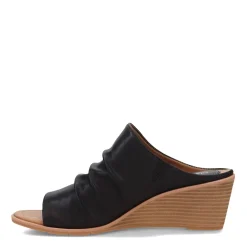 Wedges*Eurosoft by Sofft Women's , Gilby Sandal Black