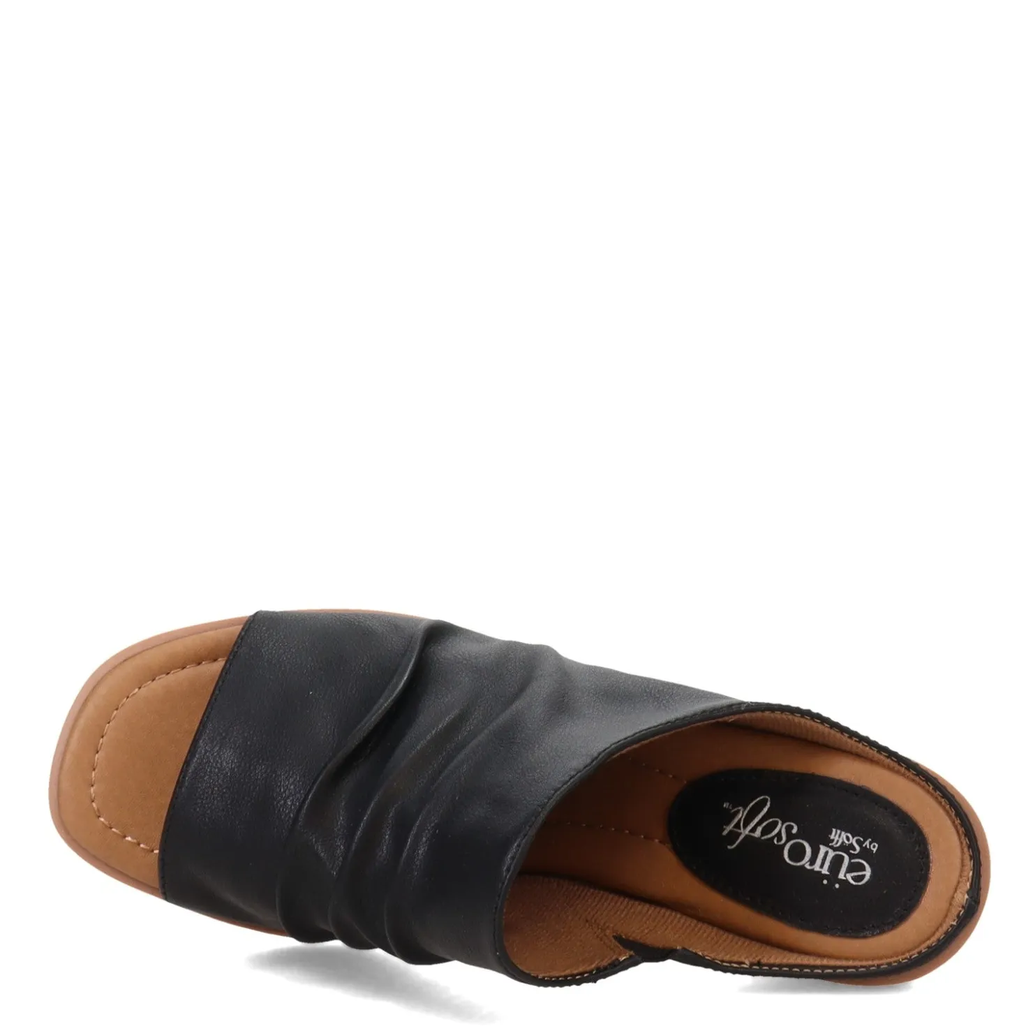 Wedges*Eurosoft by Sofft Women's , Gilby Sandal Black