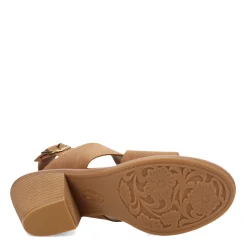 Heeled Sandals*Eurosoft by Sofft Women's , Taite Sandal Luggage Brown