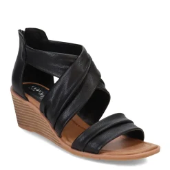 Wedges*Eurosoft by Sofft Women's , Ginnifer Sandal Black