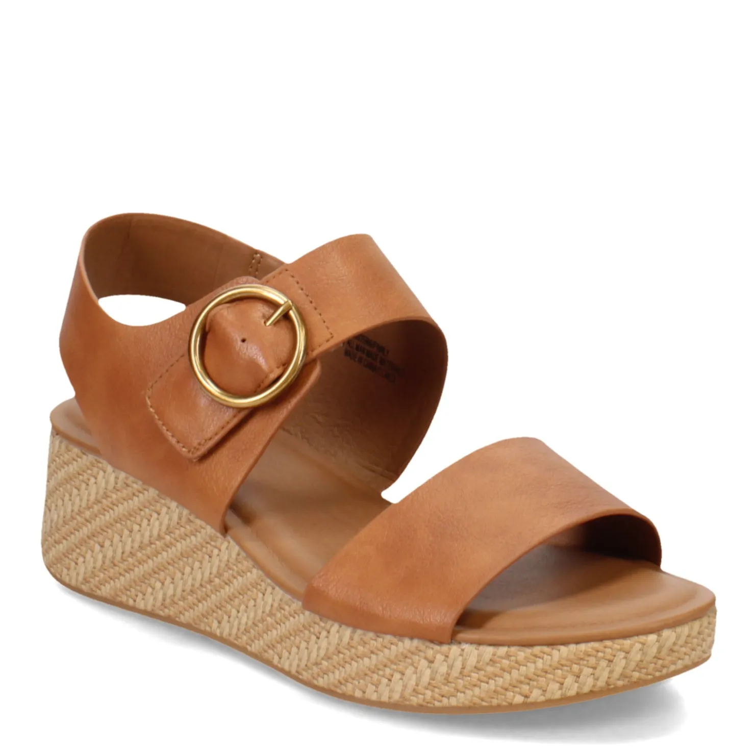 Wedges*Eurosoft by Sofft Women's , Finnly Sandal Medium Brown
