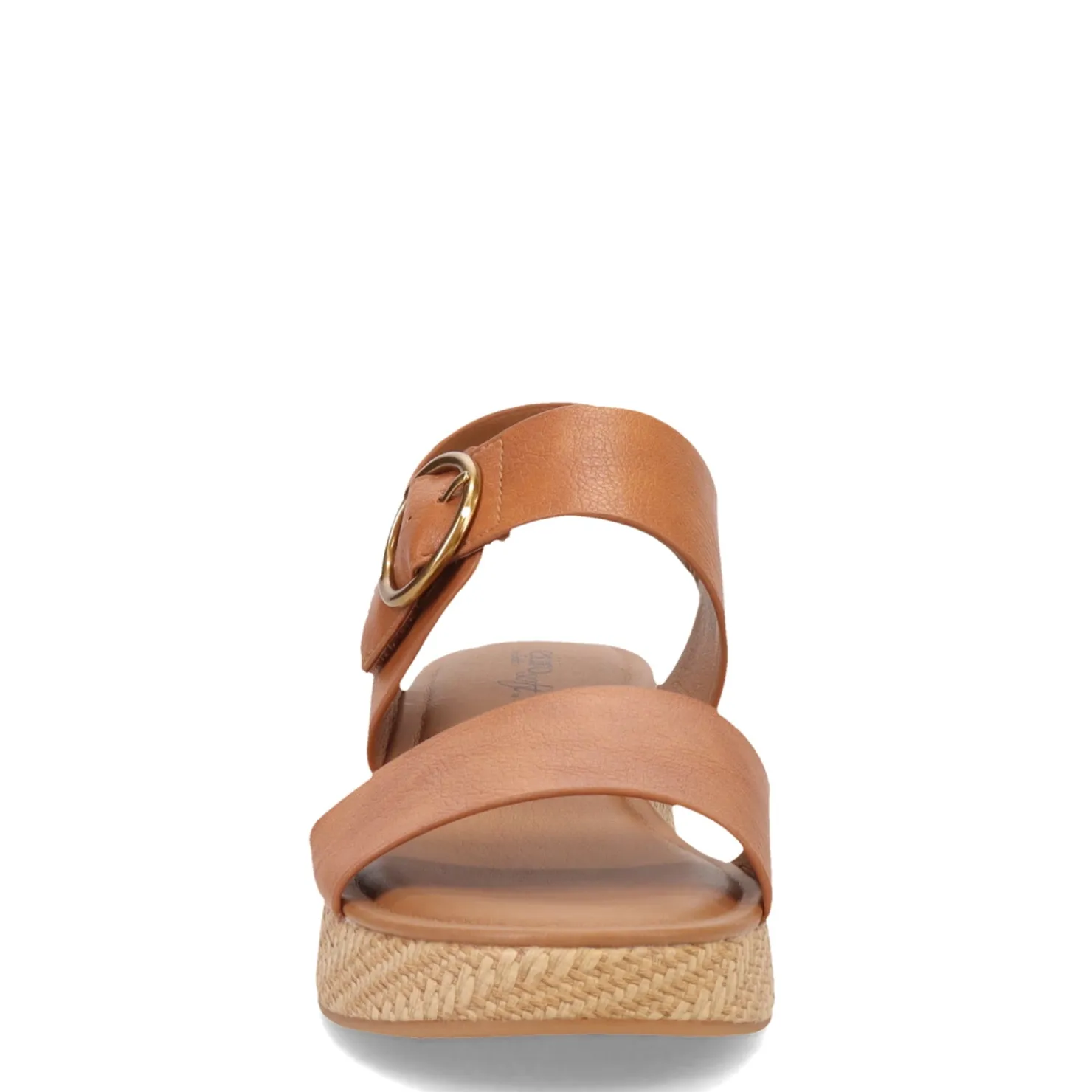 Wedges*Eurosoft by Sofft Women's , Finnly Sandal Medium Brown