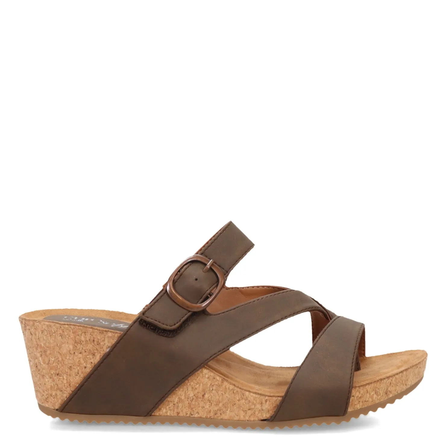 Wedges*Eurosoft by Sofft Women's , Emrie Sandal Mocha