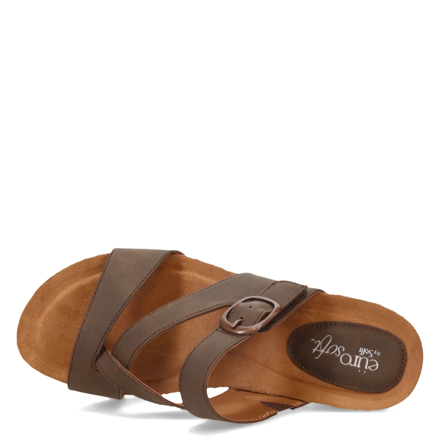 Wedges*Eurosoft by Sofft Women's , Emrie Sandal Mocha