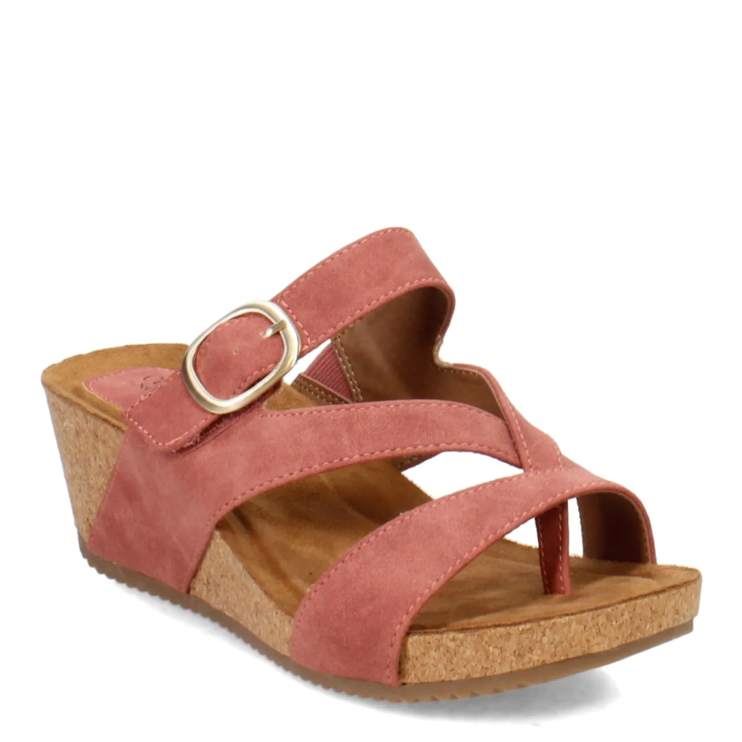 Wedges*Eurosoft by Sofft Women's , Emrie Sandal Desert Rose