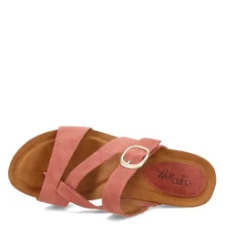 Wedges*Eurosoft by Sofft Women's , Emrie Sandal Desert Rose