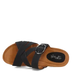 Wedges*Eurosoft by Sofft Women's , Gwenda Sandal Black