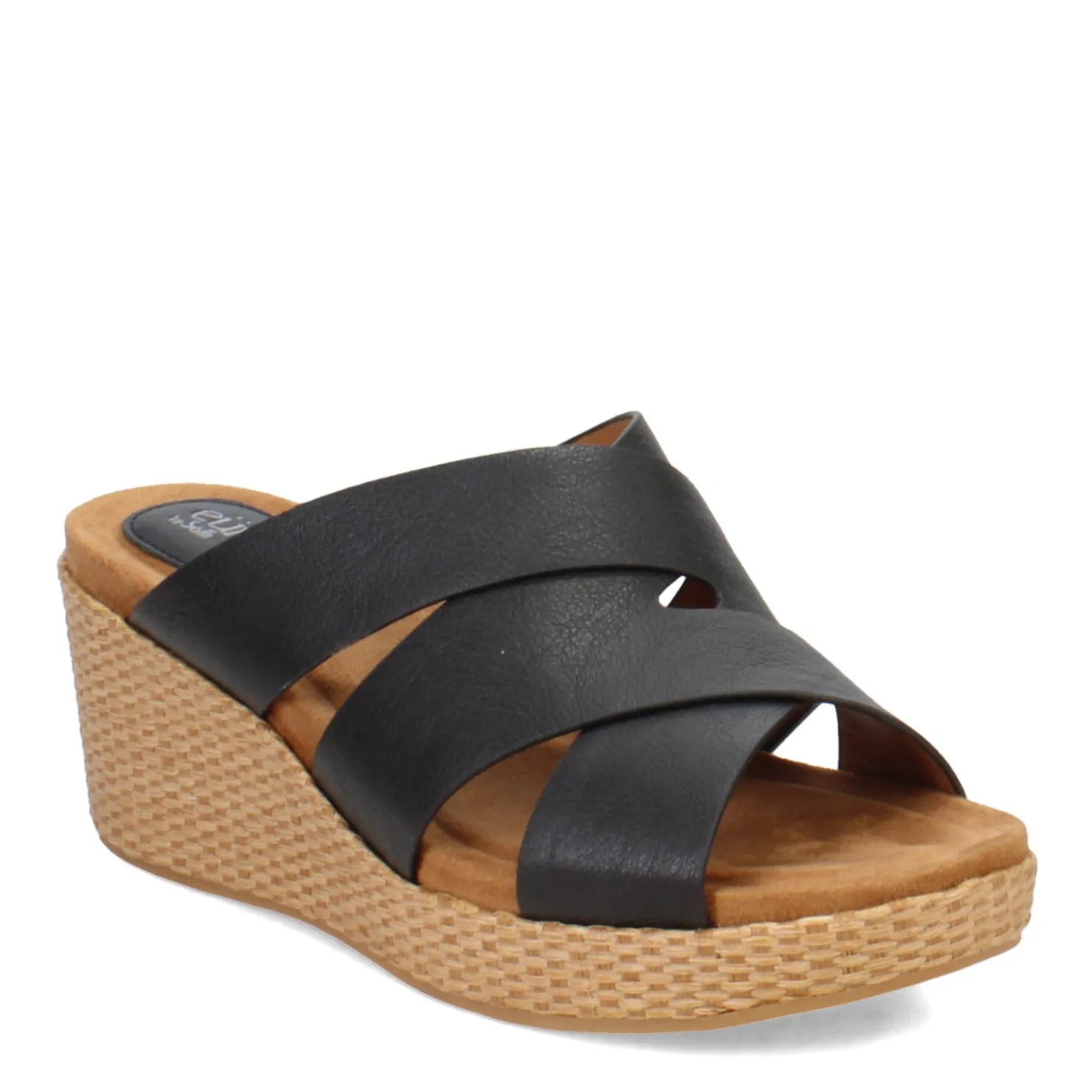 Wedges*Eurosoft by Sofft Women's , Kailani Sandal Black