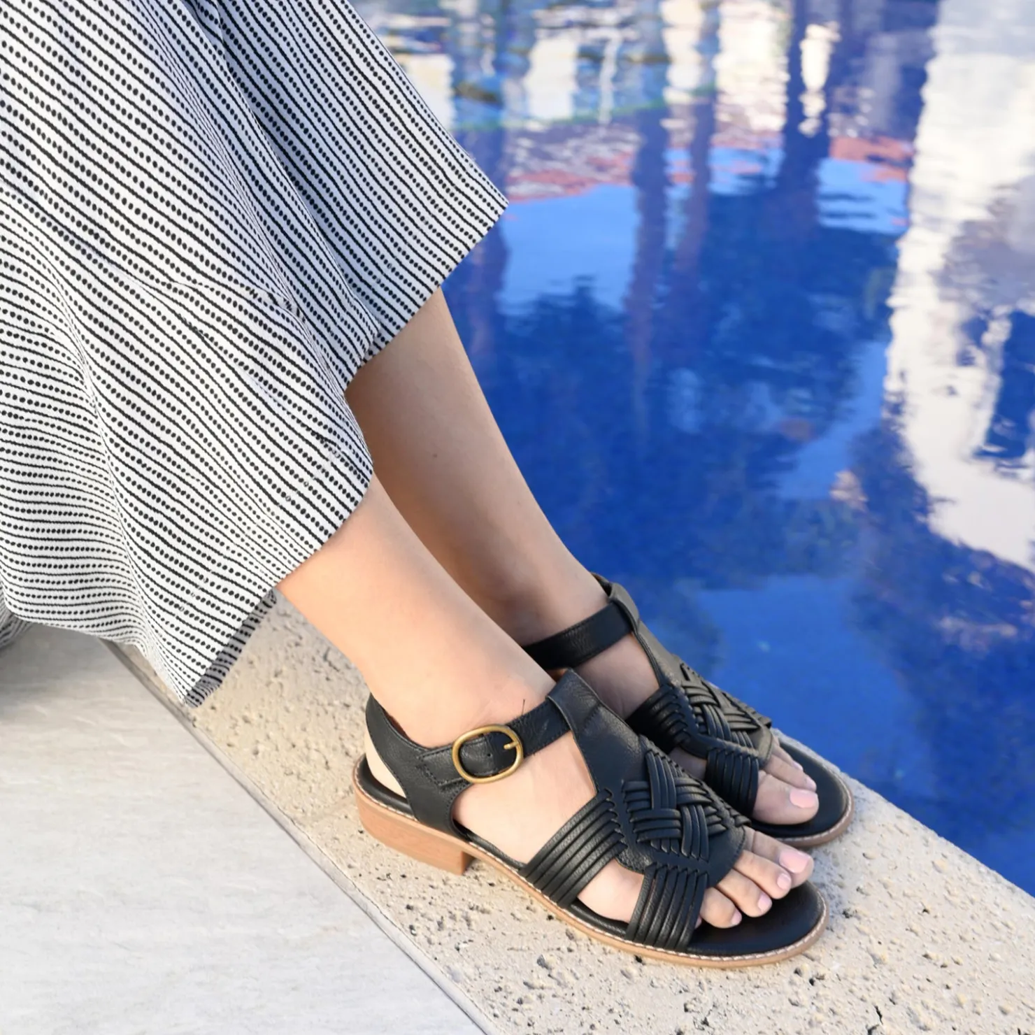 Heeled Sandals*Eurosoft by Sofft Women's , Naidley Sandal Black