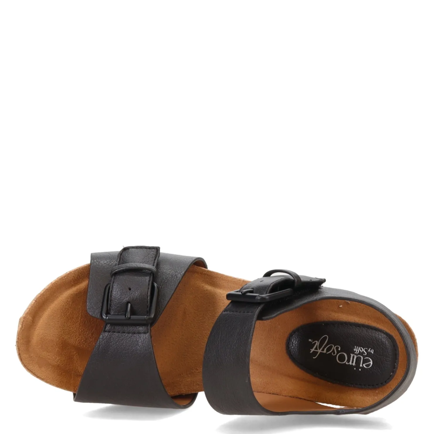 Wedges*Eurosoft by Sofft Women's , Emylee Sandal Black