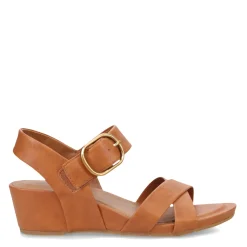 Wedges*Eurosoft by Sofft Women's , Rowe Sandal Medium Brown