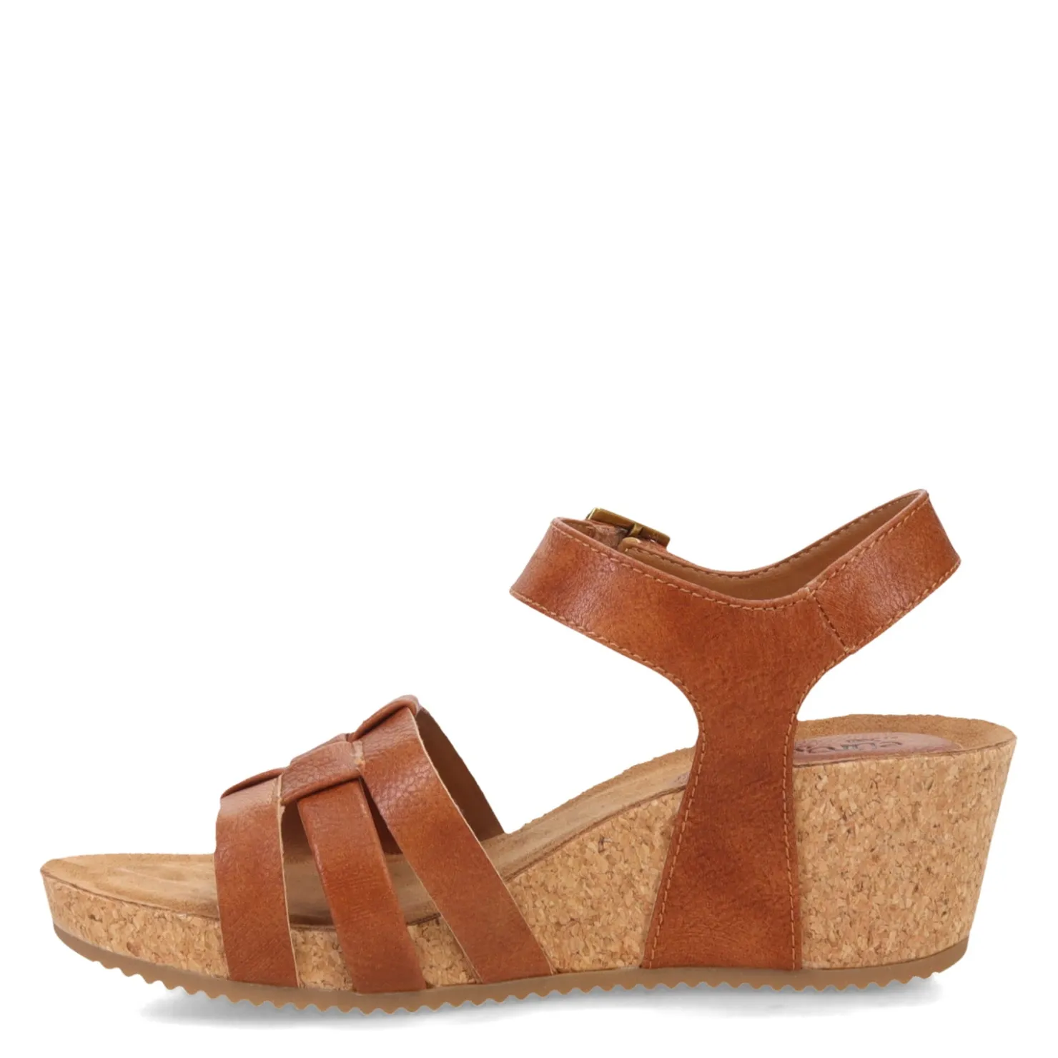 Wedges*Eurosoft by Sofft Women's , Ericka Sandal Luggage