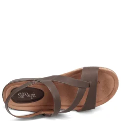 Footbed Sandals*Eurosoft by Sofft Women's Eurosoft, Gianetta Sandal Mocha