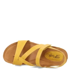 Wedges*Eurosoft by Sofft Women's Eurosoft, Gianetta Sandal Yellow