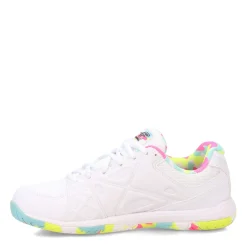 Court*Fila Women's , Double Bounce 3 Pickleball Shoe Wht/Wht/Mult