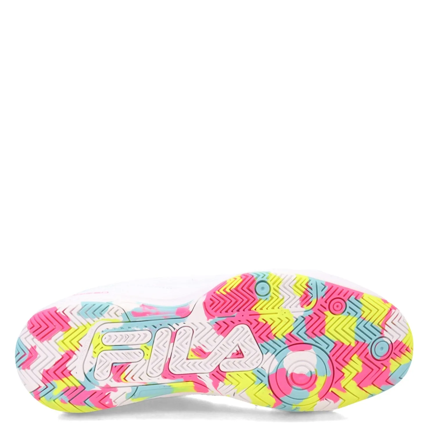 Court*Fila Women's , Double Bounce 3 Pickleball Shoe Wht/Wht/Mult