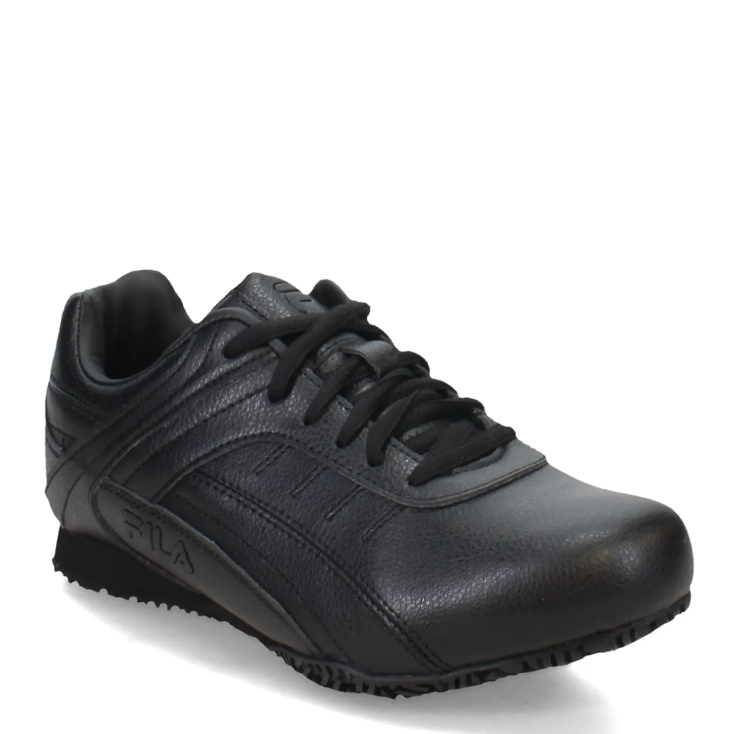 Women's , Memory Elleray 5 Slip Resistant Work Sneaker - Wide Width|Fila Hot
