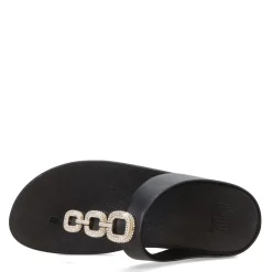 Women's , Fino Crystal Chain Toe-Post Sandal|FitFlop Outlet