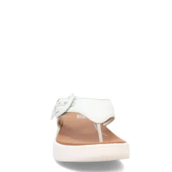 Women's , F-Mode Canvas Flatform Thong Sandal|FitFlop Discount