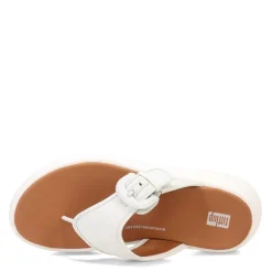 Women's , F-Mode Canvas Flatform Thong Sandal|FitFlop Discount