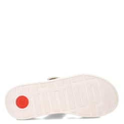 Women's , F-Mode Canvas Flatform Thong Sandal|FitFlop Discount