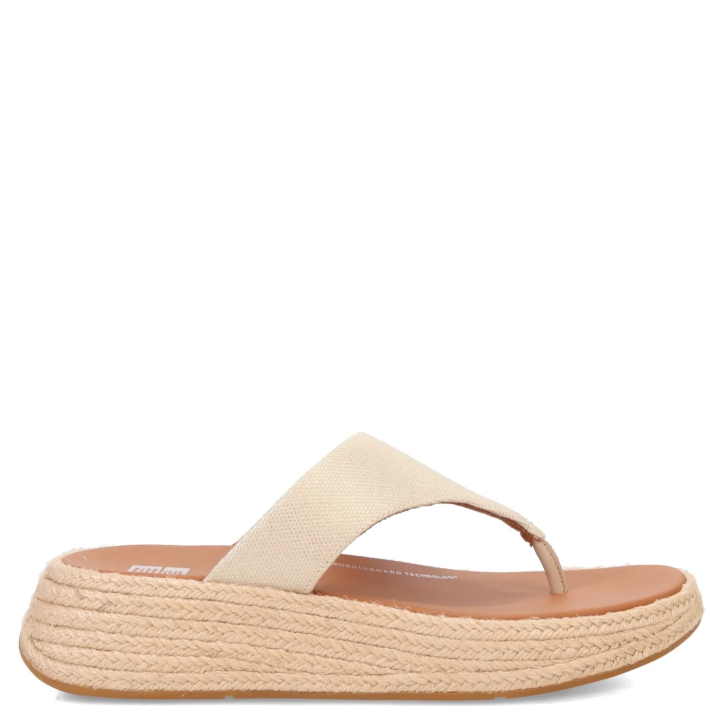 Women's , F-Mode Espadrille Glitz Thong Sandal|FitFlop Best