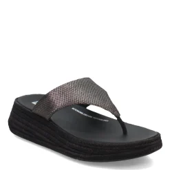 Women's , F-Mode Espadrille Glitz Thong Sandal|FitFlop Clearance