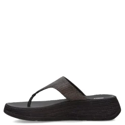 Women's , F-Mode Espadrille Glitz Thong Sandal|FitFlop Clearance