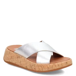 Women's , F-Mode Flatform Cross Slide|FitFlop Online