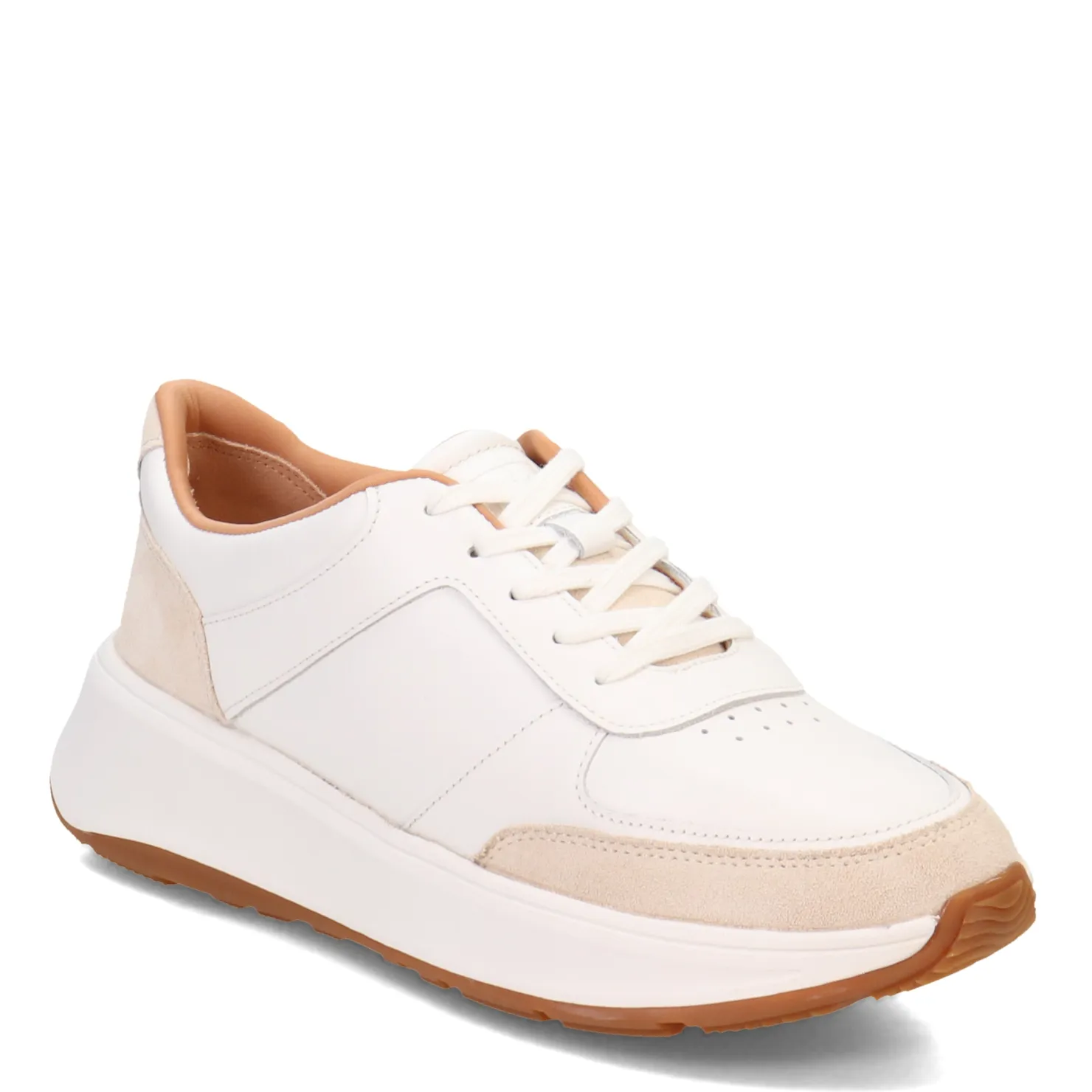 Fashion & Street*FitFlop Women's , F-Mode Flatform Sneaker Urban White