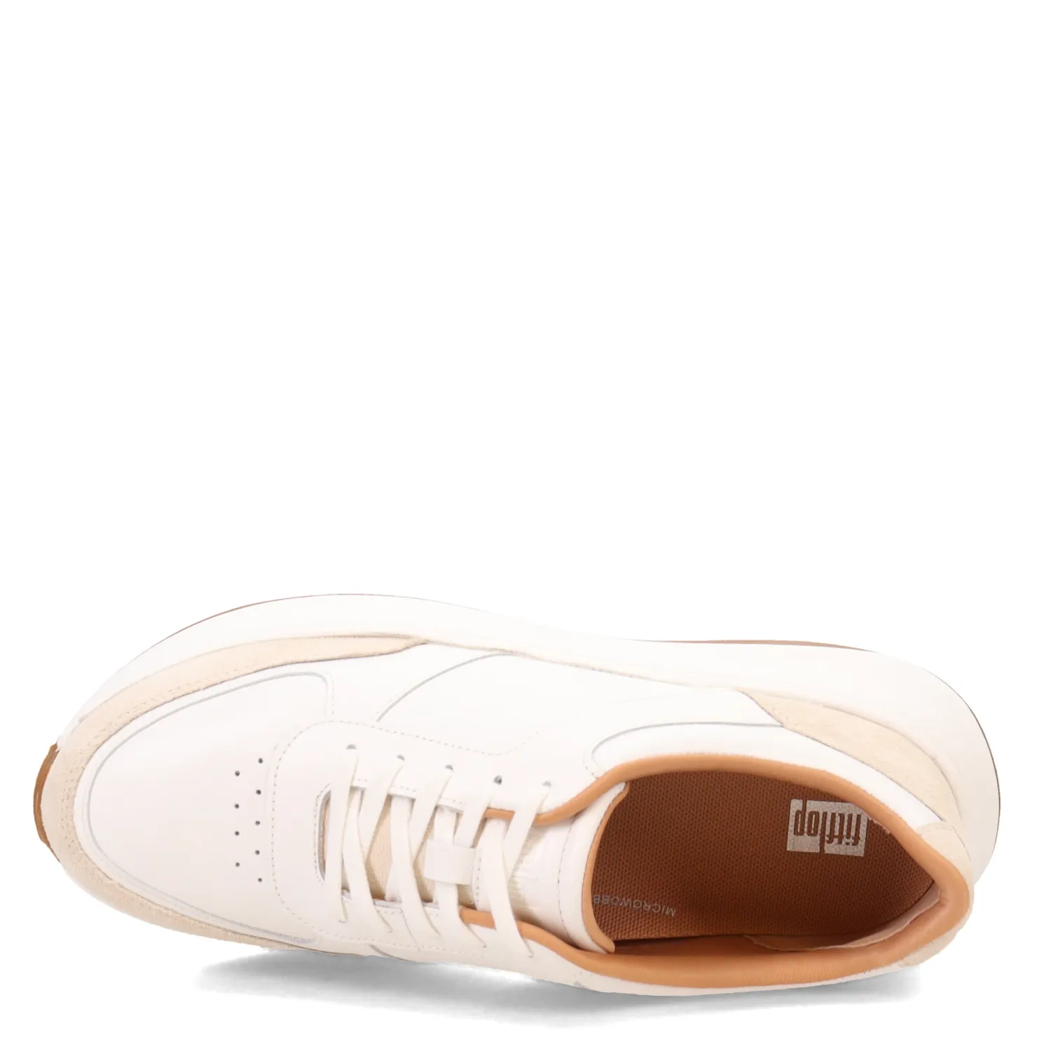 Fashion & Street*FitFlop Women's , F-Mode Flatform Sneaker Urban White