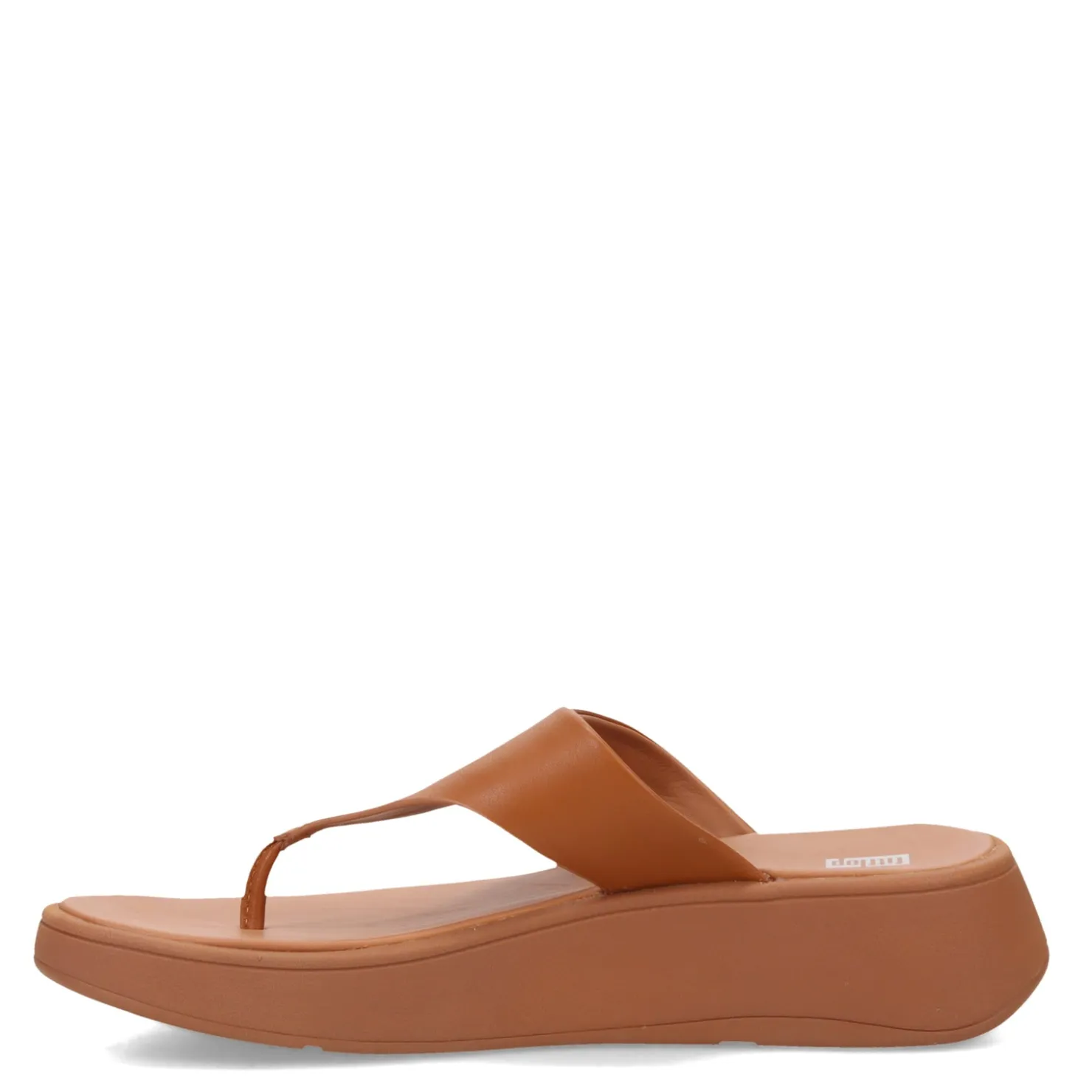 Flip Flops*FitFlop Women's , F-Mode Flatform Toe-Post Sandal Light Tan