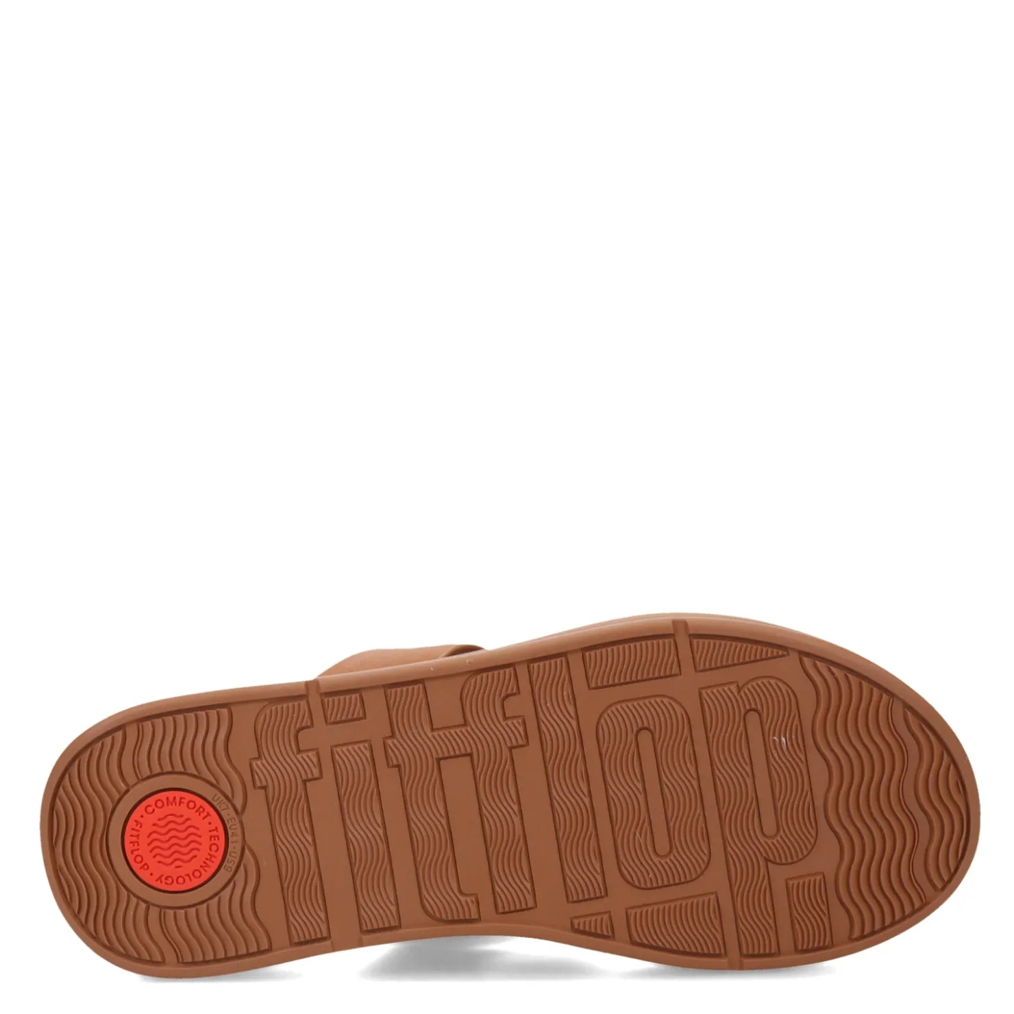 Flip Flops*FitFlop Women's , F-Mode Flatform Toe-Post Sandal Light Tan