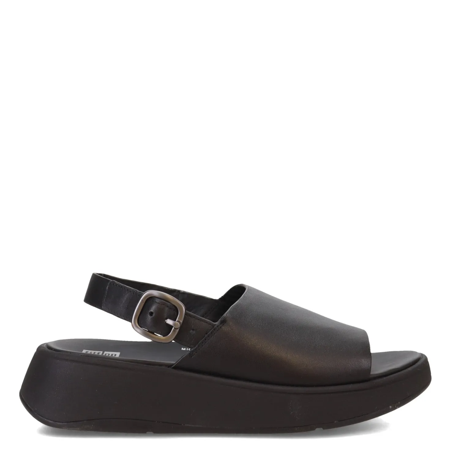 Women's , F-Mode Leather Flatform Back-Strap Sandal|FitFlop