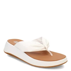 Women's , F-Mode Leather-Twist Toe-Post Sandal|FitFlop Sale