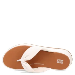 Women's , F-Mode Leather-Twist Toe-Post Sandal|FitFlop Sale