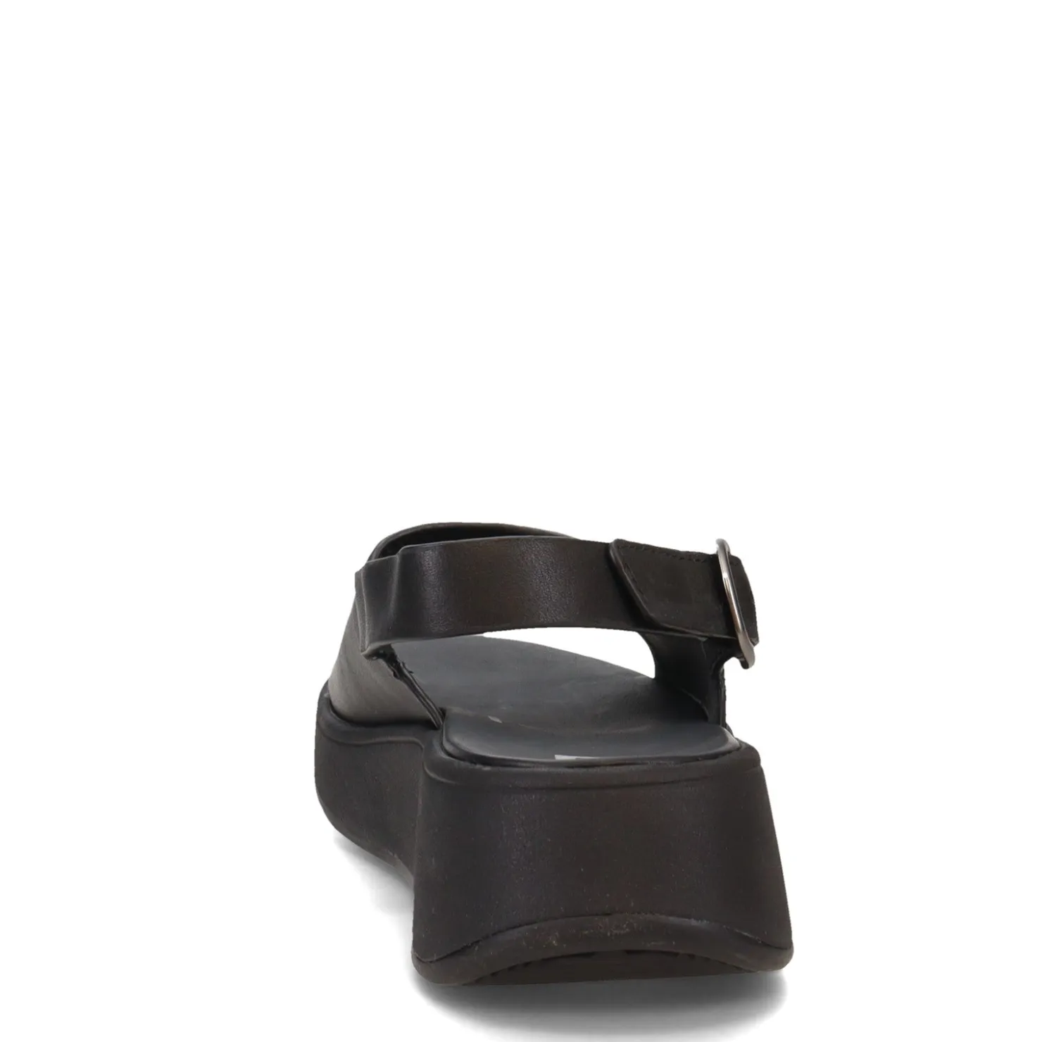 Women's , F-Mode Leather Flatform Back-Strap Sandal|FitFlop Sale